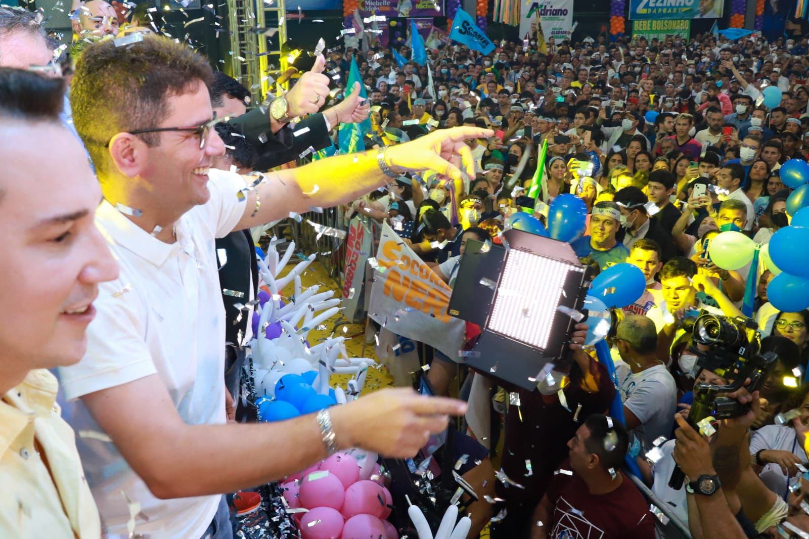 Ney Amorim fica chateado com presença de Alan em convenção de Gladson e pode desistir de concorrer ao Senado